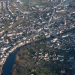 Argenton-sur-Creuse vue du ciel