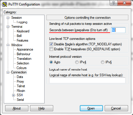 putty-keepalives