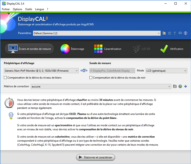 displaycal_ecrans_sondes