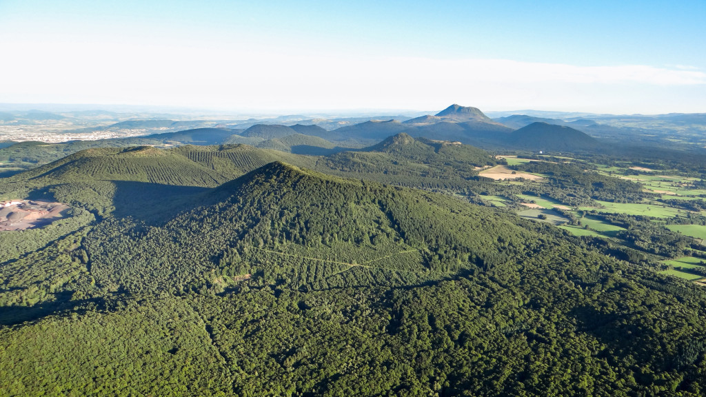 La chaîne des Puys, de Louchadière au Puy de Dôme