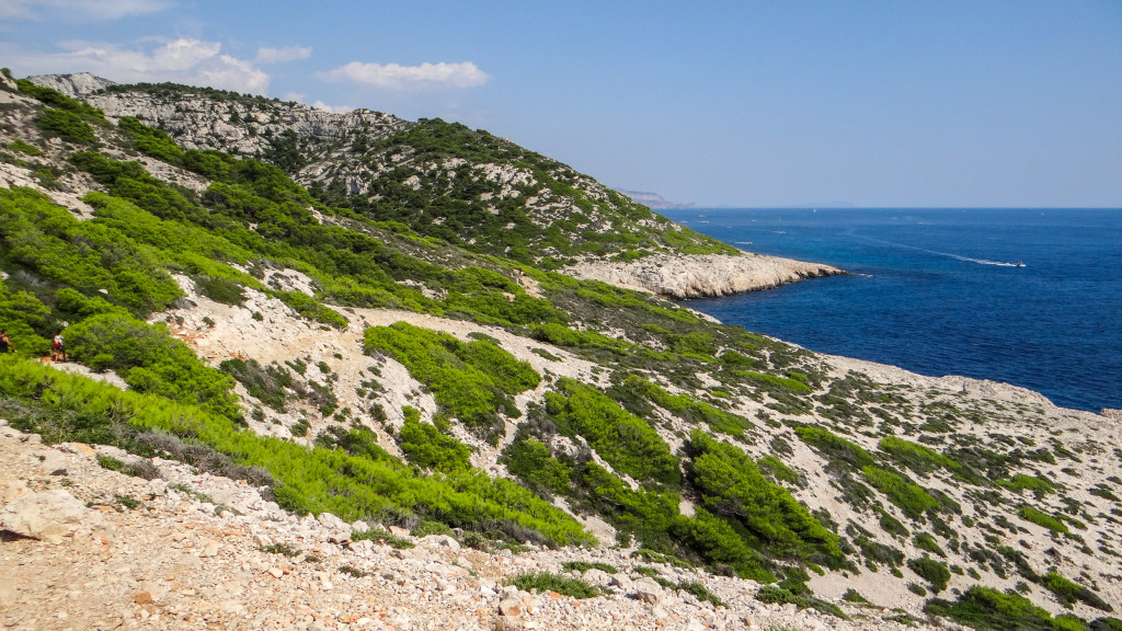 Près de la calanque de la Mounine